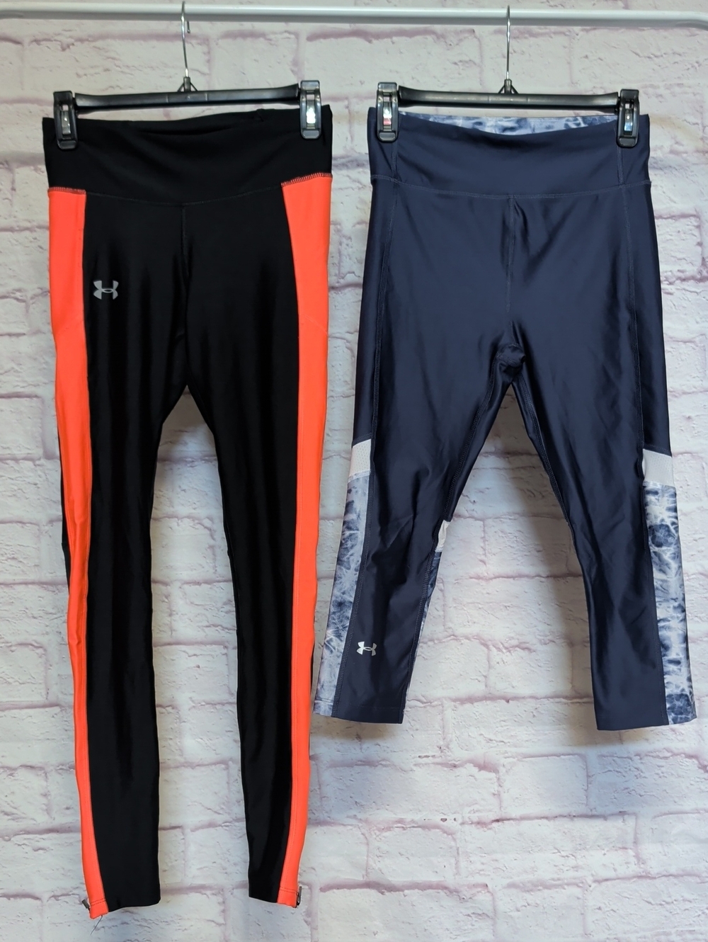 Under Armour HeatGear Activewear Leggings (Set Of 2) - Size Small